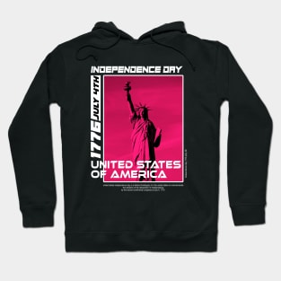 united states independence day july 4th Hoodie